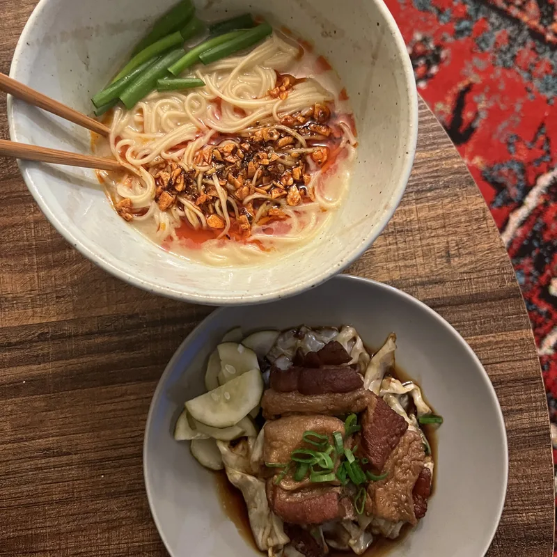 Kakuni and ramen